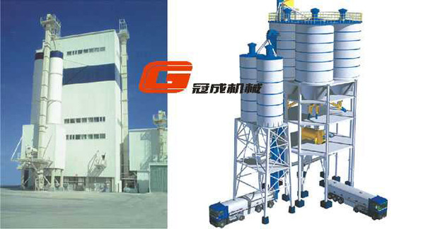 冠成機械 SJ50 幹粉砂漿攪拌站