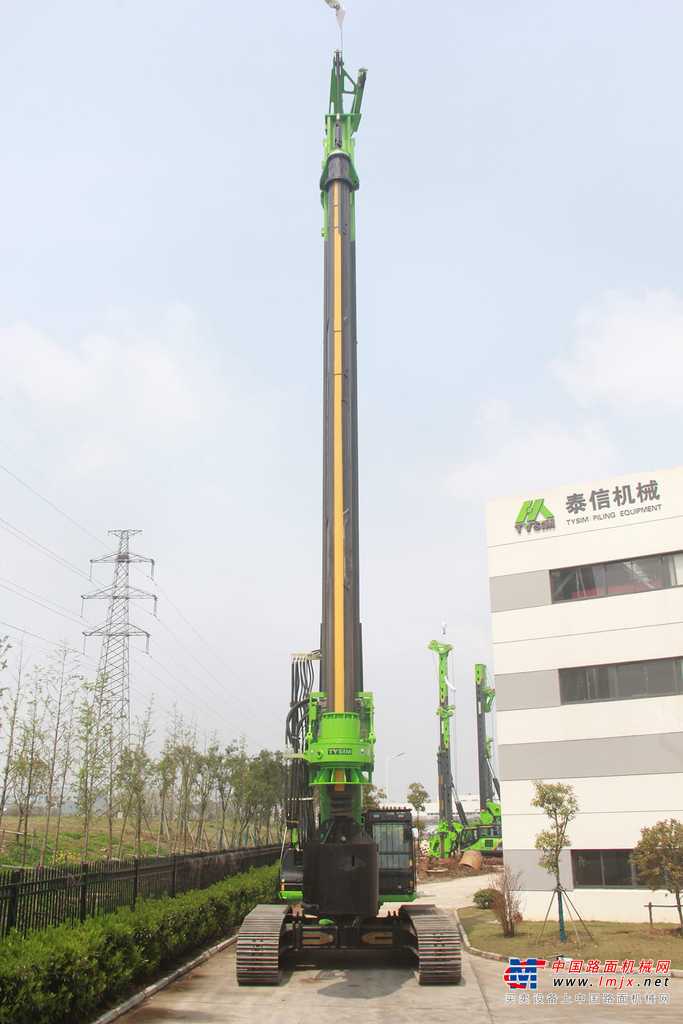 泰信机械 KR285C 卡特底盘式全液压旋挖钻机