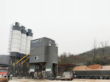 山推建友HZS100-3HE3H山地攪拌站高清圖 - 外觀