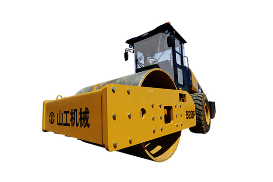 山工機械 520F（非道路國四） 單鋼輪壓路機高清圖 - 外觀