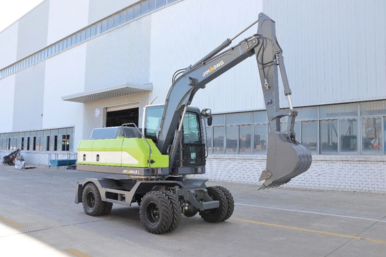 晋工 JGM912EV 纯电轮式挖掘机